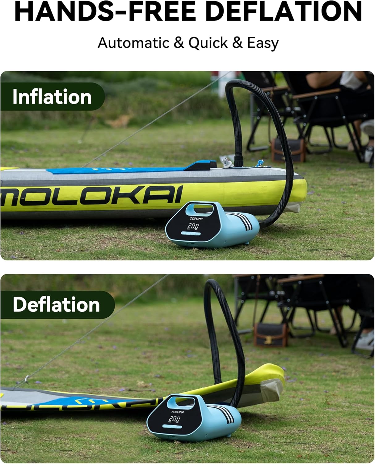 TOPUMP TPS300 Electric Paddle Board Pump